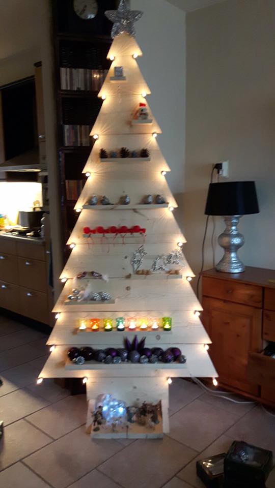 a picture of my parents' new christmas tree a picture of my parents' new christmas tree