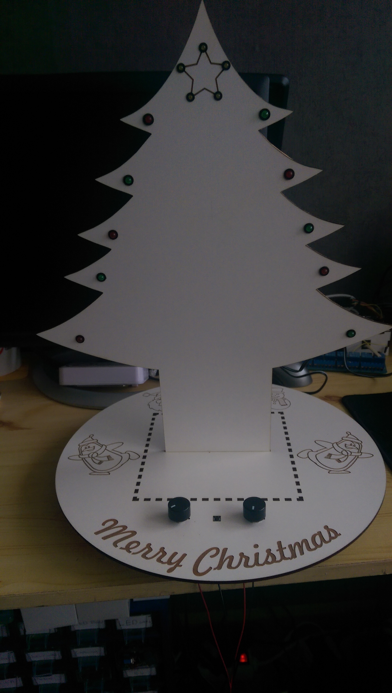 the tree inserted into the base tree