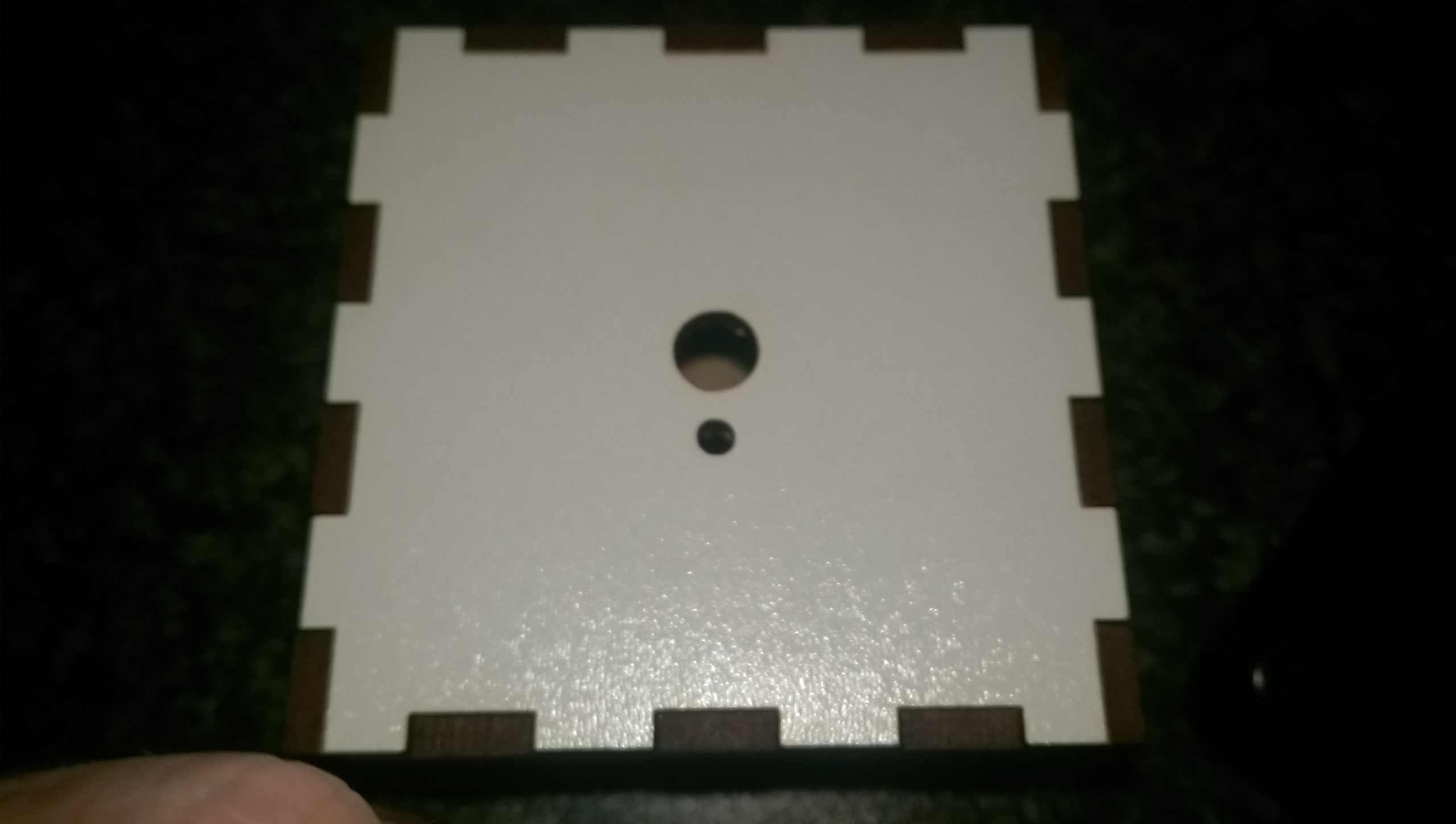 The top of the controller top